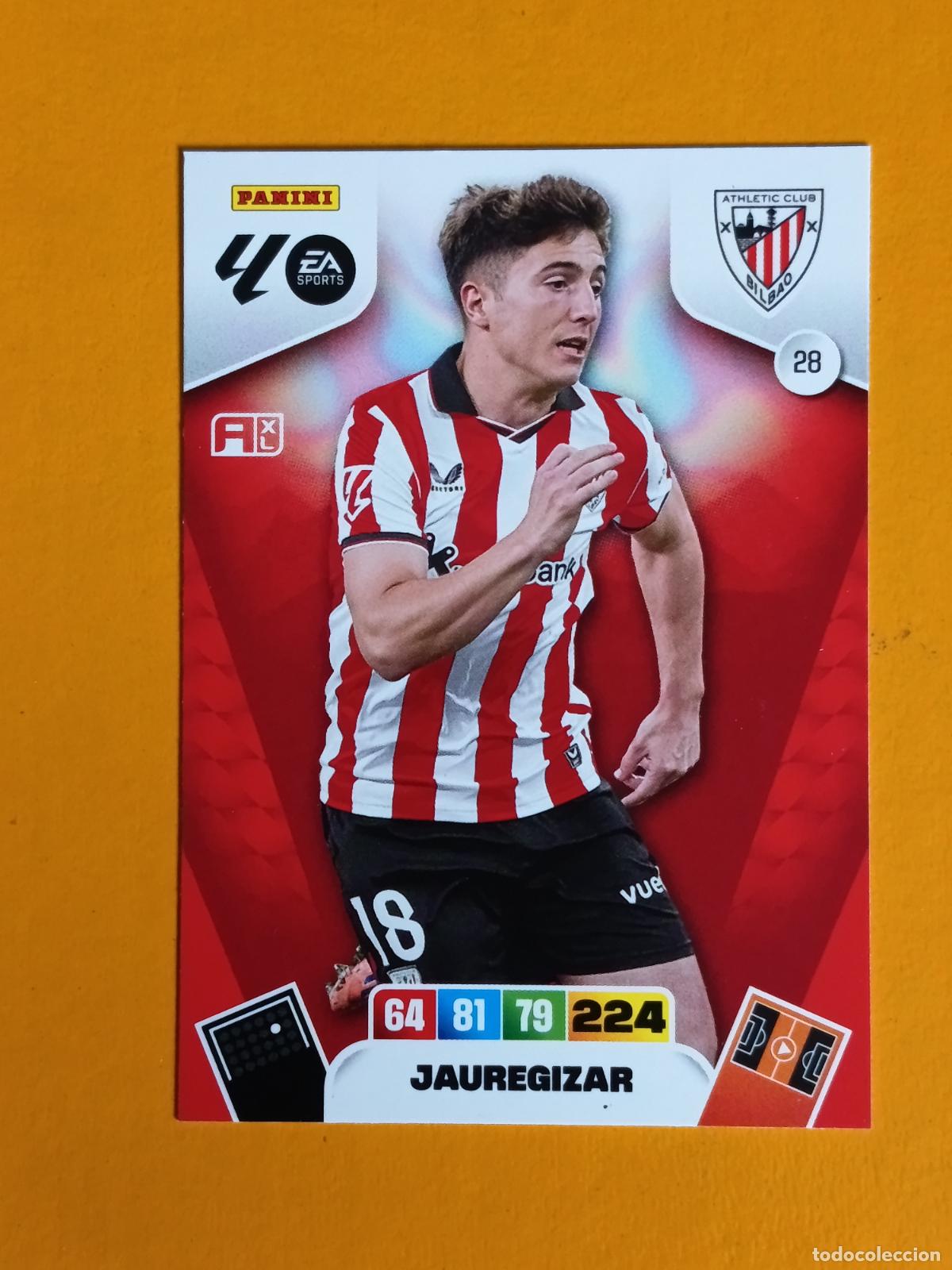 Colecionismo desportivo: 28 JAUREGIZAR. ATHLETIC CLUB BILBAO. ADRENALYN XL 2025-26