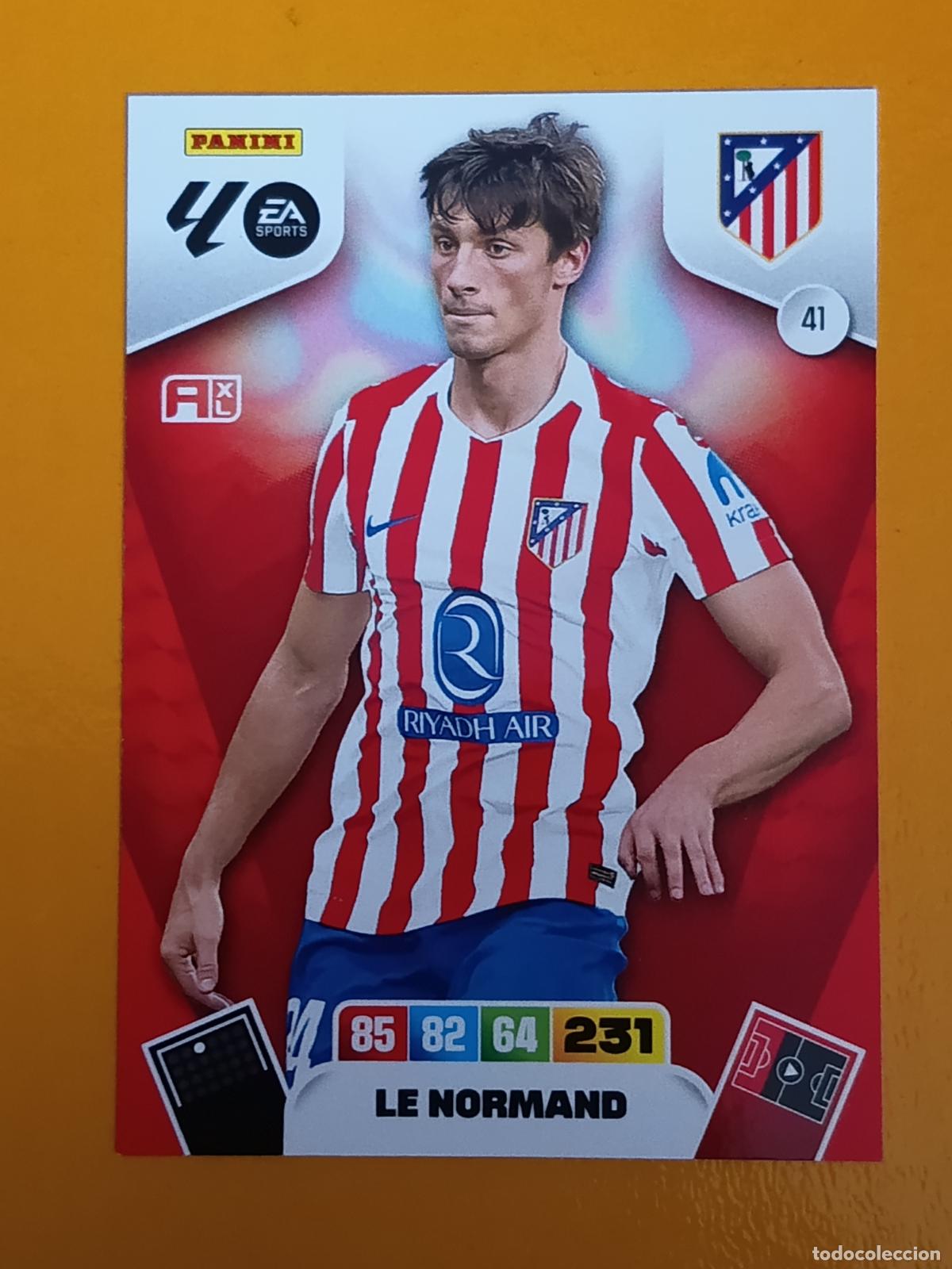 Coleccionismo deportivo: 41 LE NORMAND. ATL&Eacute;TICO DE MADRID. ADRENALYN XL 2025-26