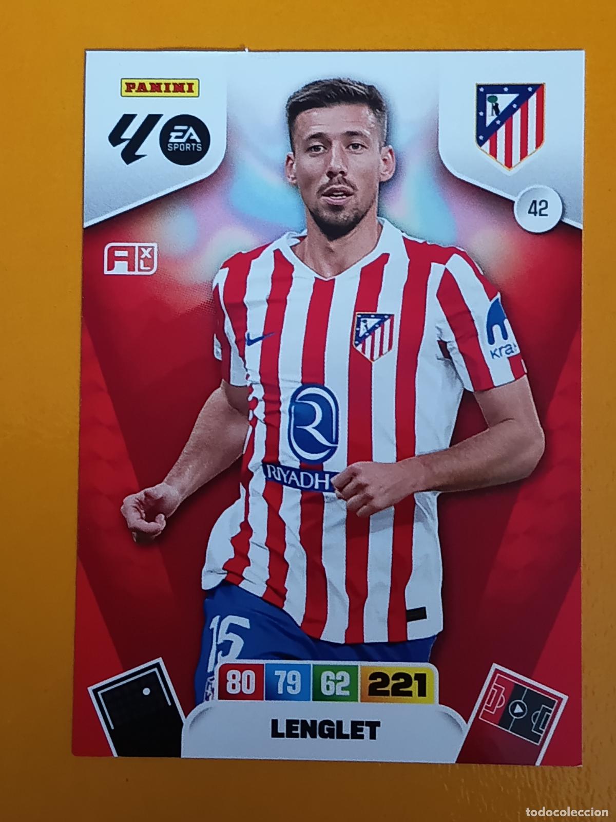 Coleccionismo deportivo: 42 LENGLET. ATL&Eacute;TICO DE MADRID. ADRENALYN XL 2025-26
