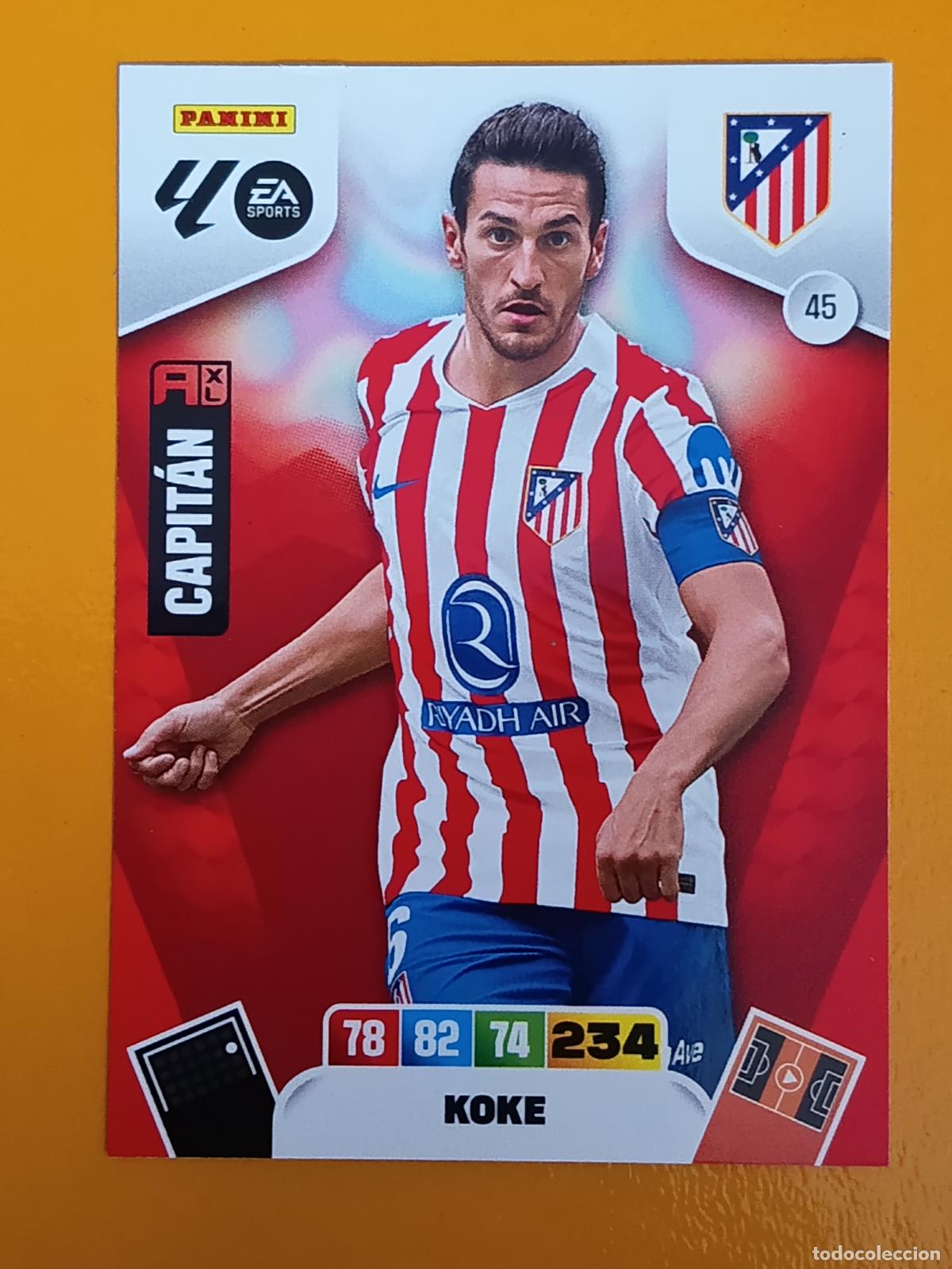 Coleccionismo deportivo: 45 KOKE. ATL&Eacute;TICO DE MADRID. ADRENALYN XL 2025-26