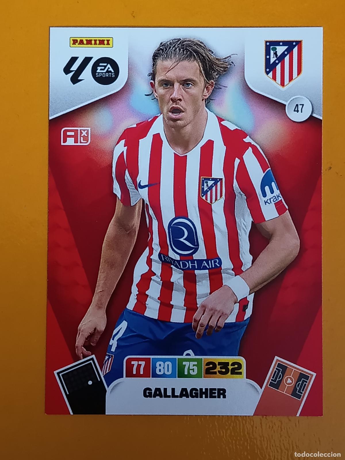 Coleccionismo deportivo: 47 GALLAGHER. ATL&Eacute;TICO DE MADRID. ADRENALYN XL 2025-26