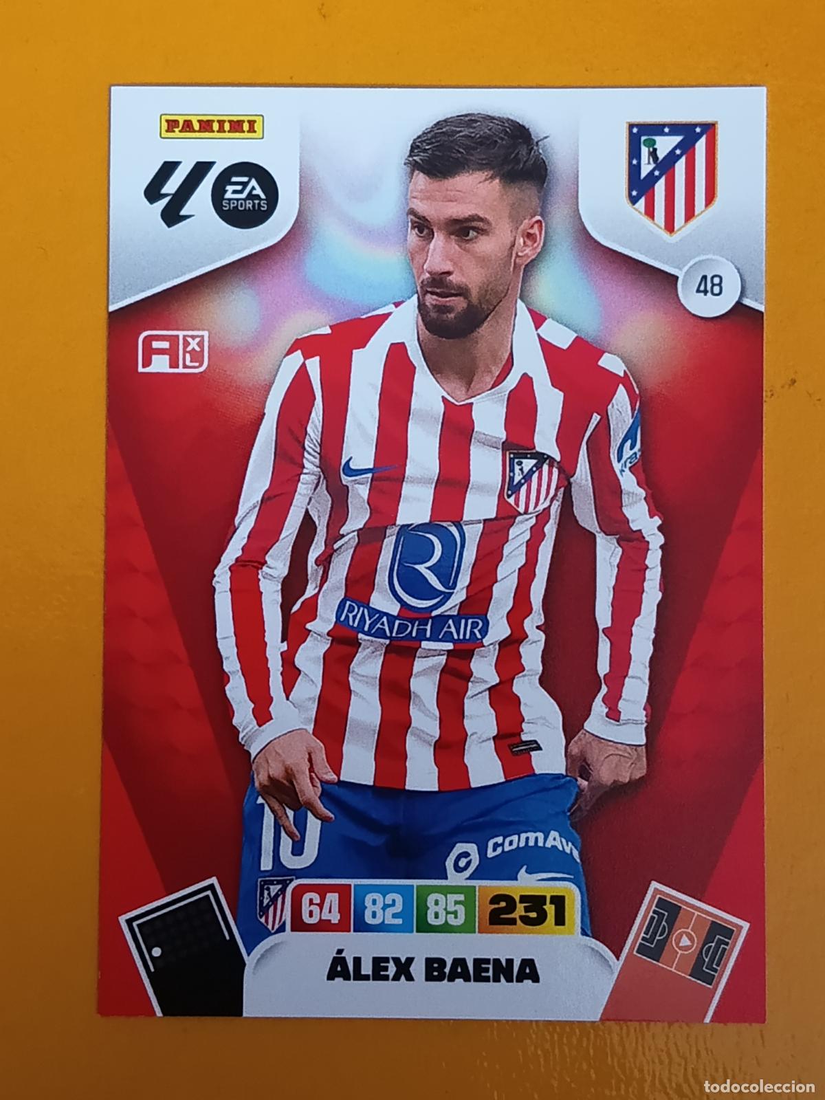 Coleccionismo deportivo: 48 &Aacute;LEX BAENA. ATL&Eacute;TICO DE MADRID. ADRENALYN XL 2025-26