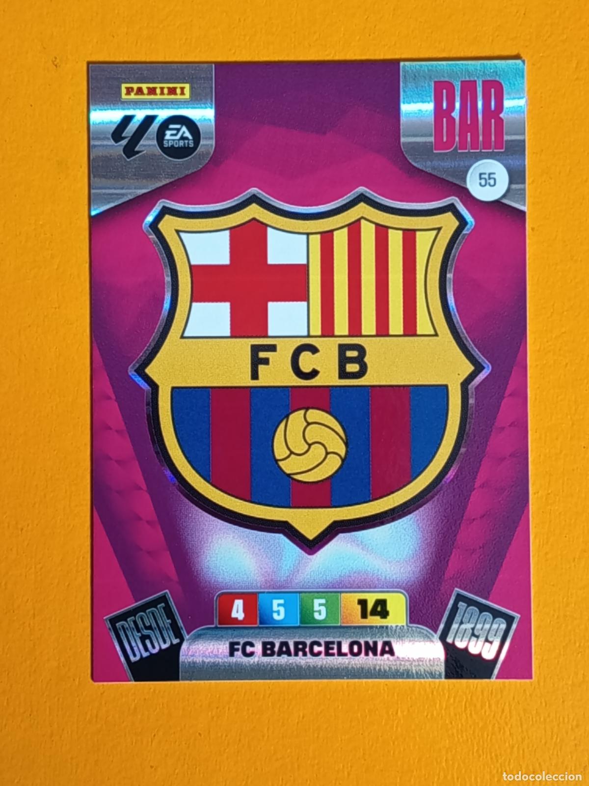 Coleccionismo deportivo: 55 ESCUDO FC BARCELONA. ADRENALYN XL 2025-26