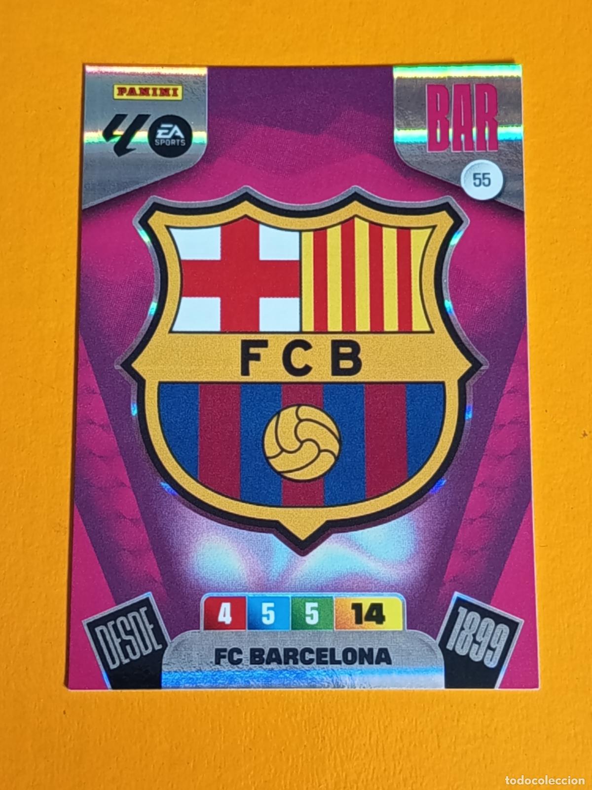 Coleccionismo deportivo: 55 ESCUDO FC BARCELONA. ADRENALYN XL 2025-26