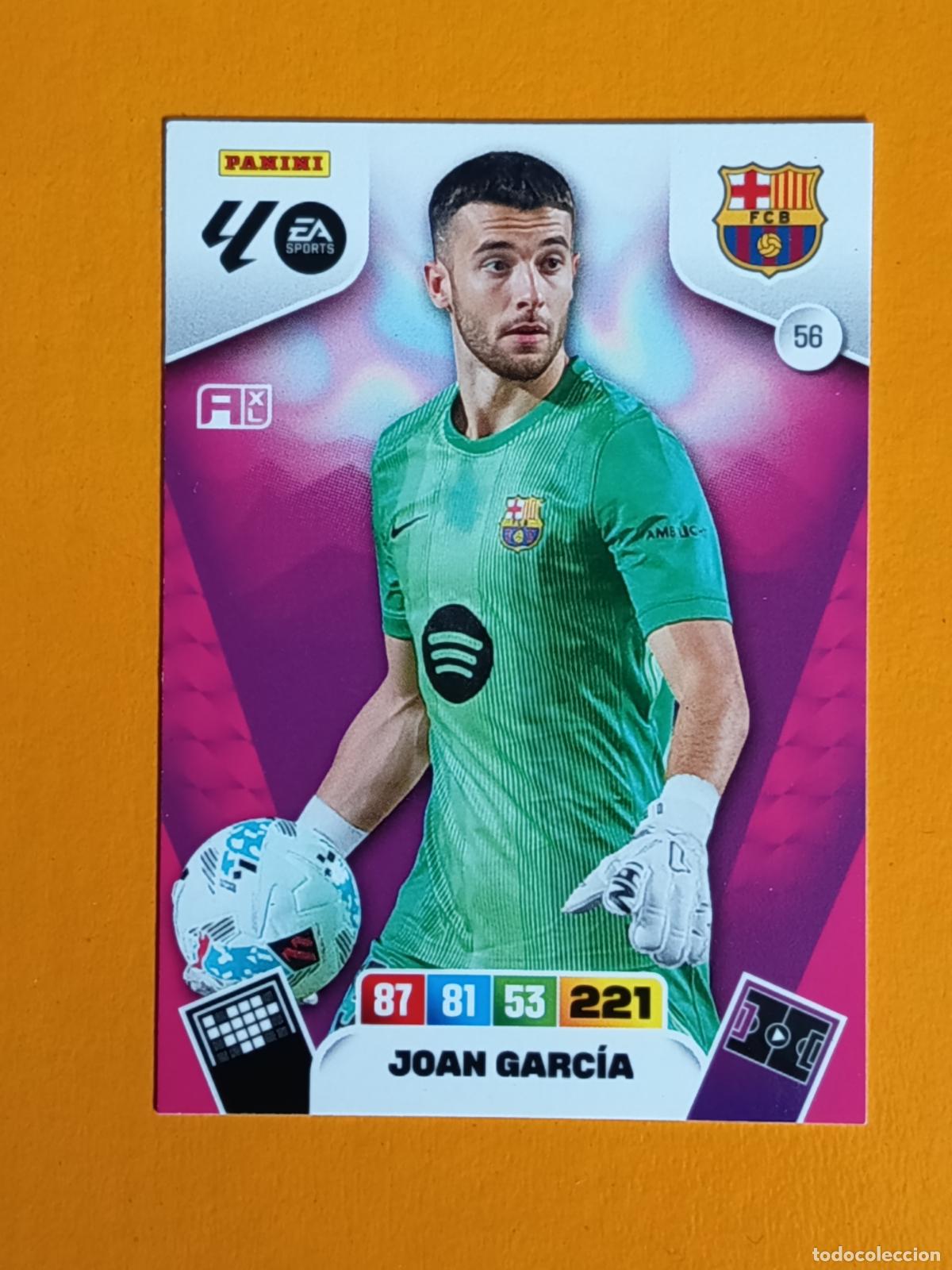 Coleccionismo deportivo: 56 JOAN GARC&Iacute;A. FC BARCELONA. ADRENALYN XL 2025-26