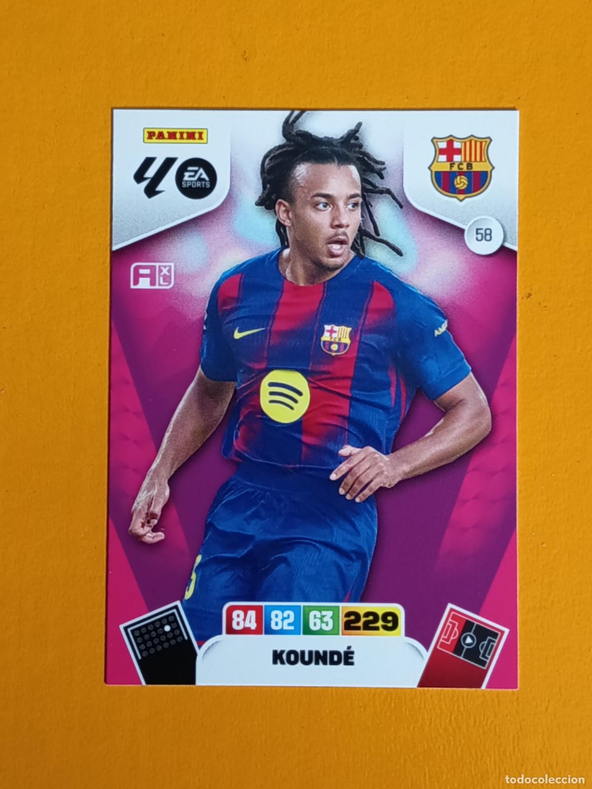 Coleccionismo deportivo: 58 KOUND&Eacute;. FC BARCELONA. ADRENALYN XL 2025-26