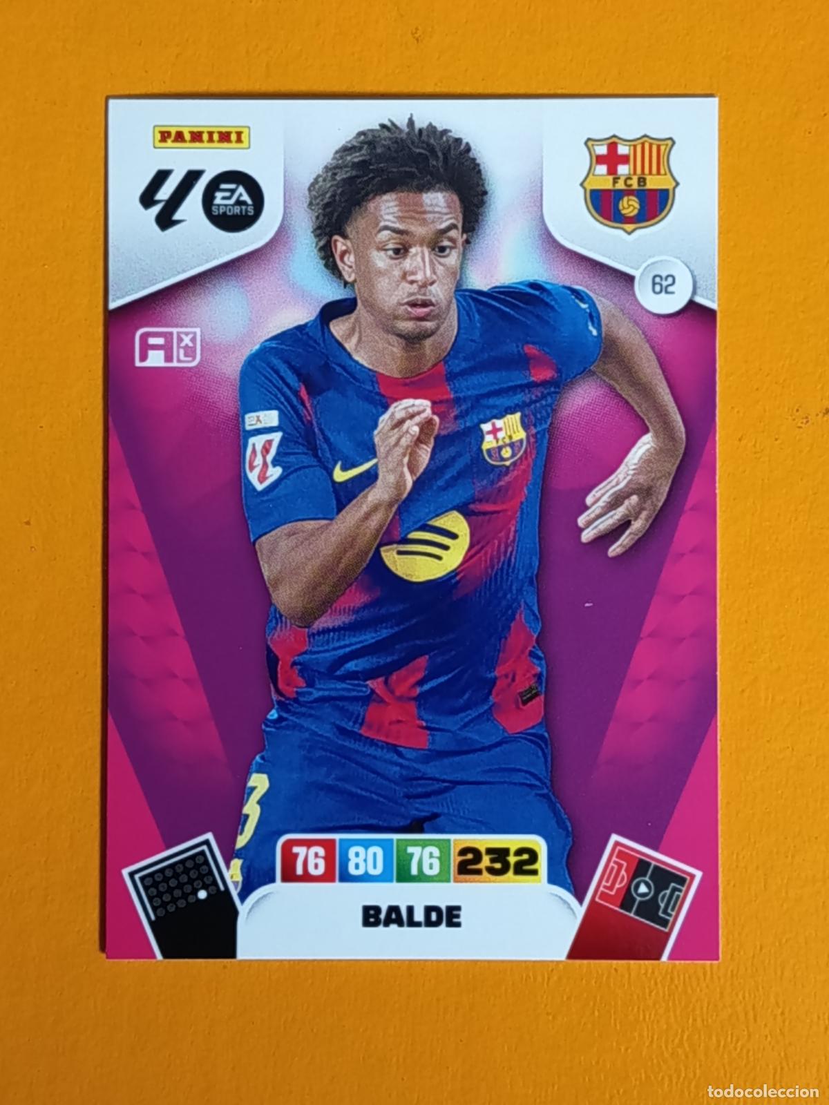 Coleccionismo deportivo: 62 BALDE. FC BARCELONA. ADRENALYN XL 2025-26