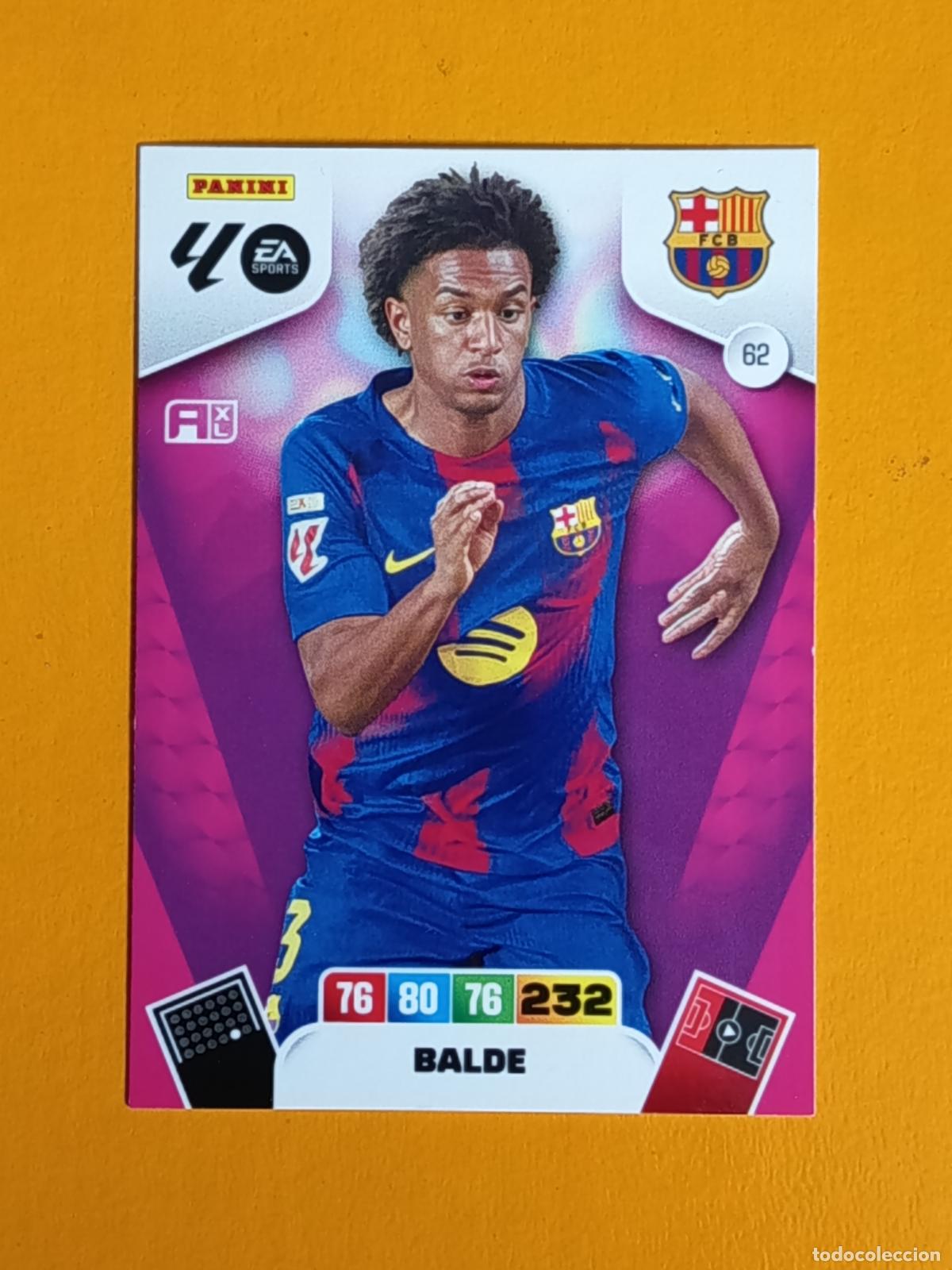 Coleccionismo deportivo: 62 BALDE. FC BARCELONA. ADRENALYN XL 2025-26