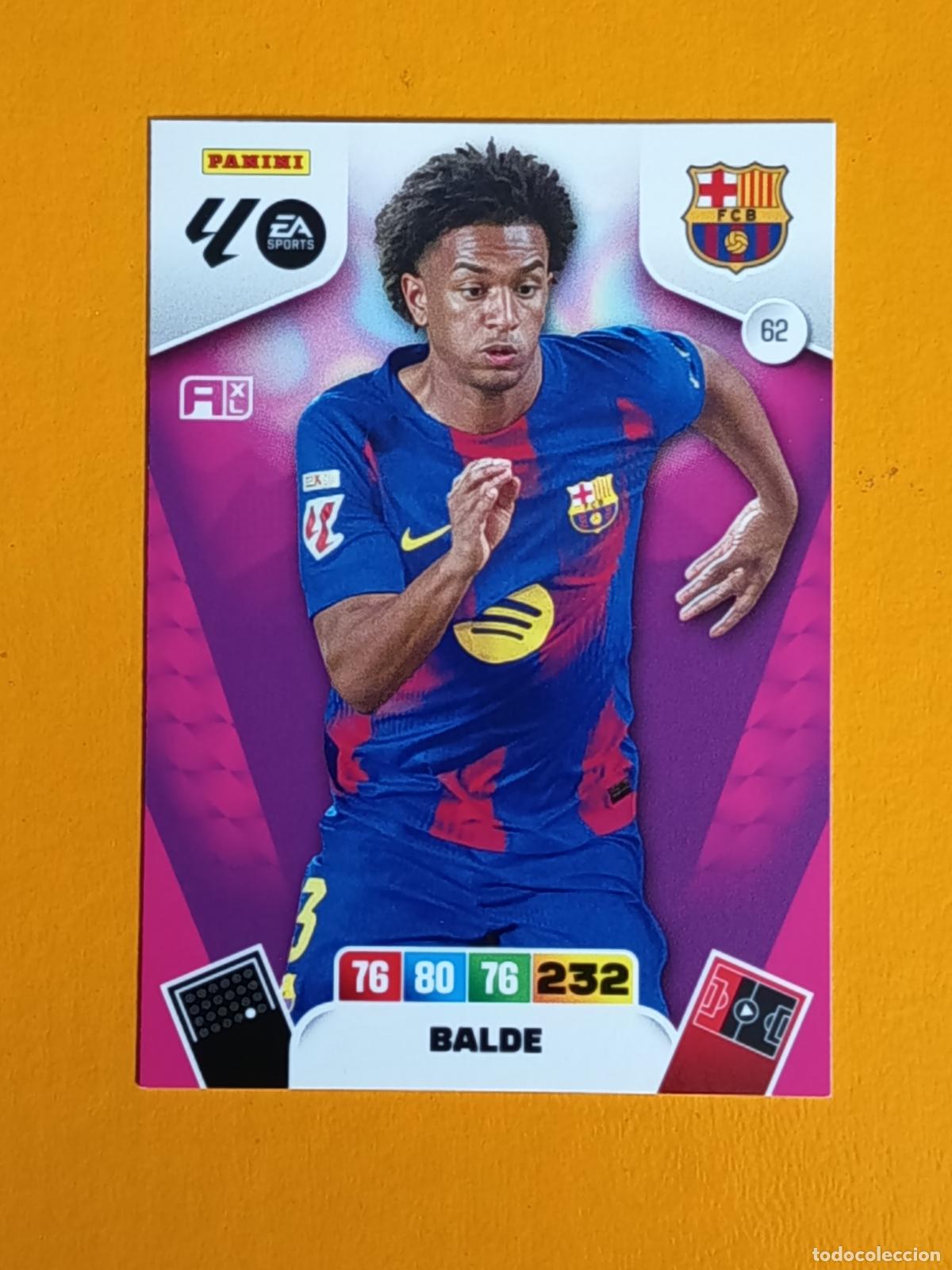 Coleccionismo deportivo: 62 BALDE. FC BARCELONA. ADRENALYN XL 2025-26