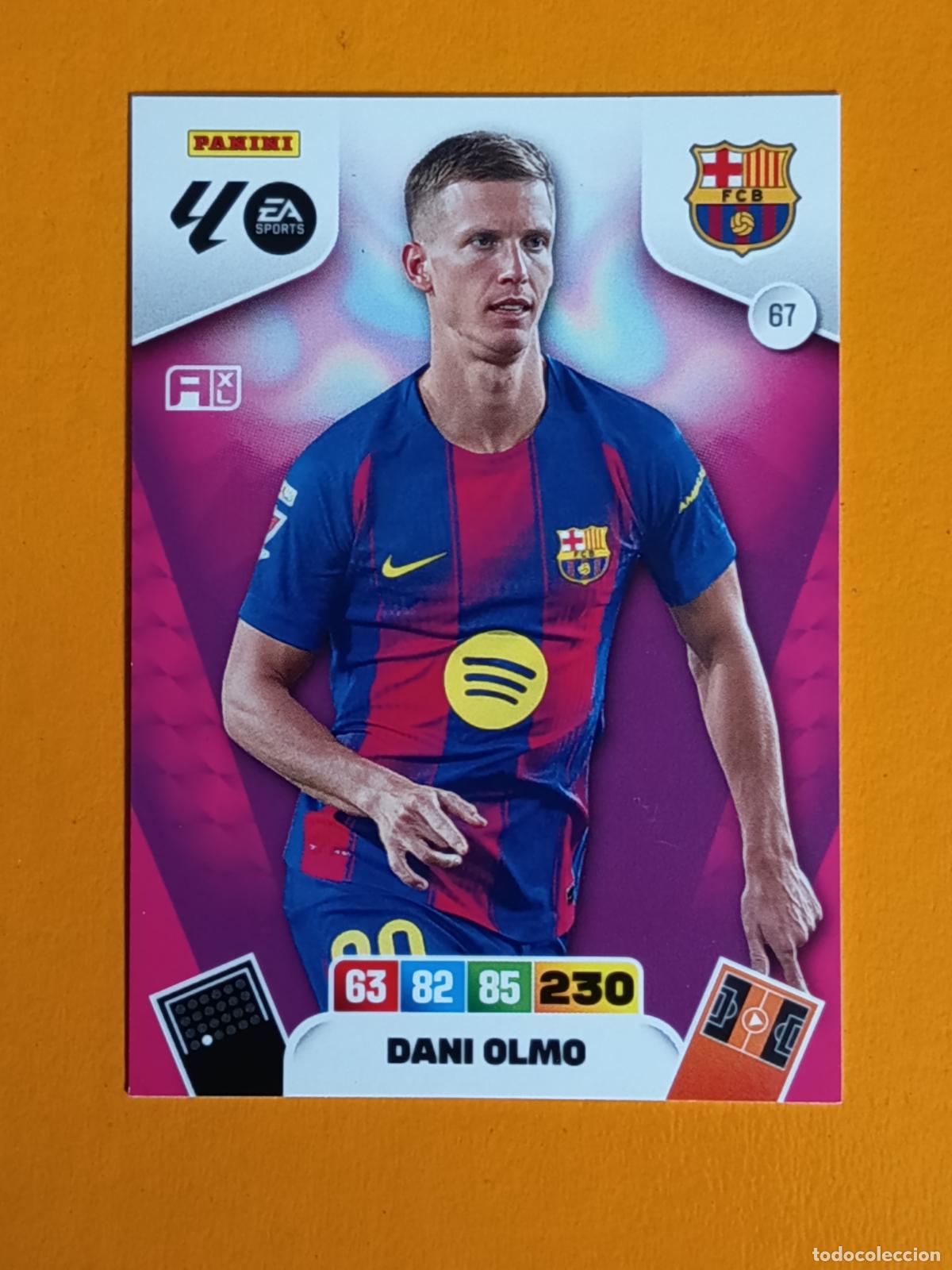 Coleccionismo deportivo: 67 DANI OLMO. FC BARCELONA. ADRENALYN XL 2025-26