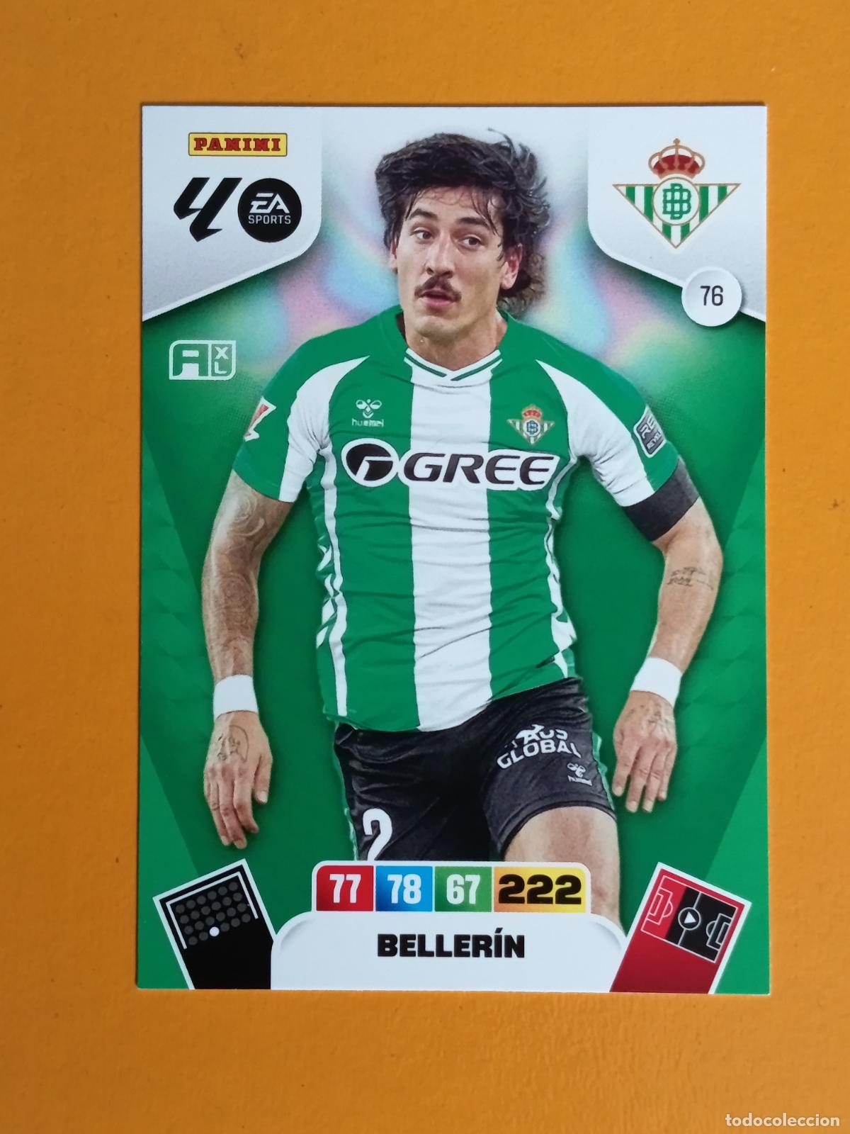 Coleccionismo deportivo: 76 BELLER&Iacute;N. REAL BETIS. ADRENALYN XL 2025-26