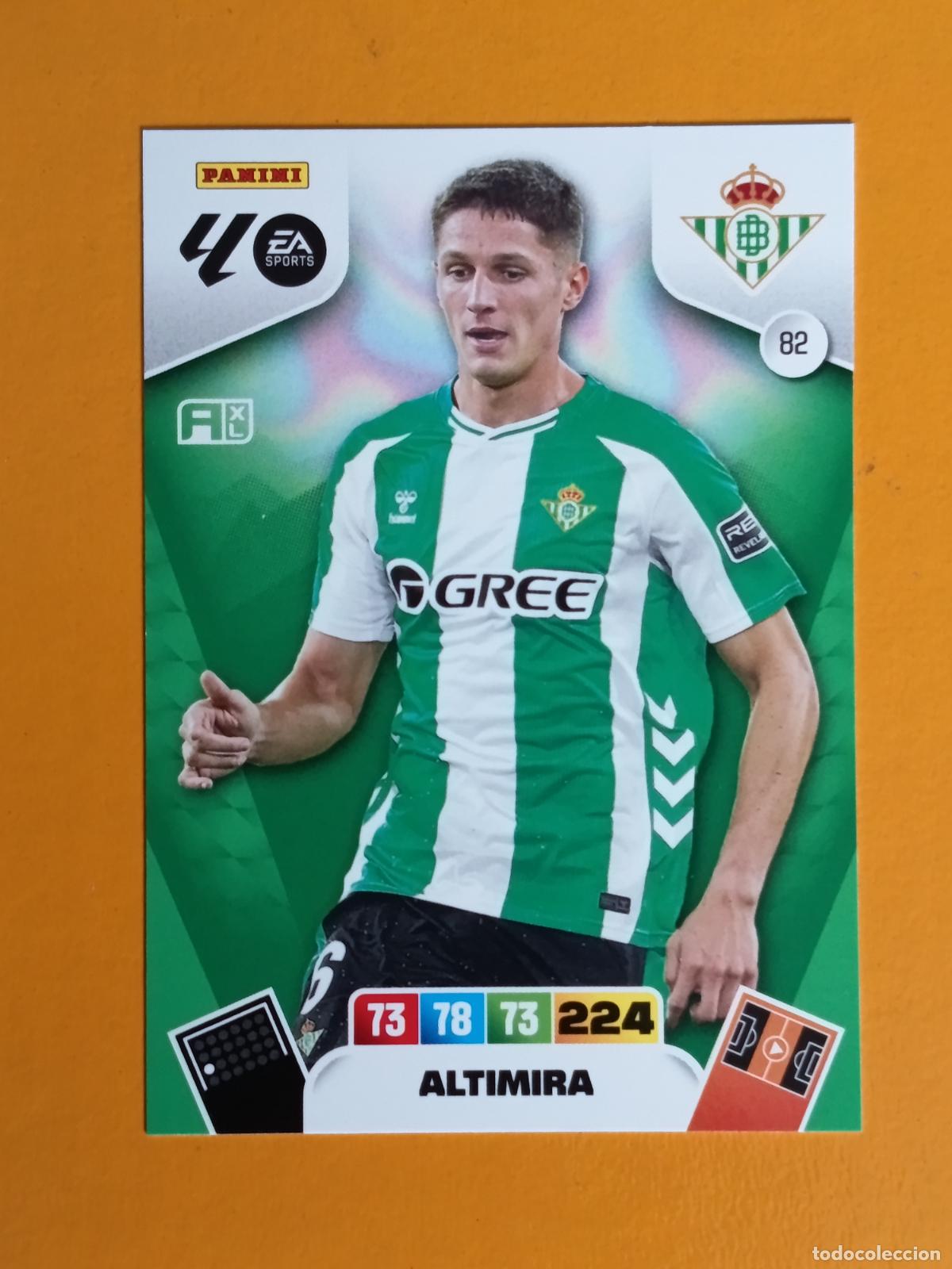Coleccionismo deportivo: 82 ALTIMIRA. REAL BETIS. ADRENALYN XL 2025-26