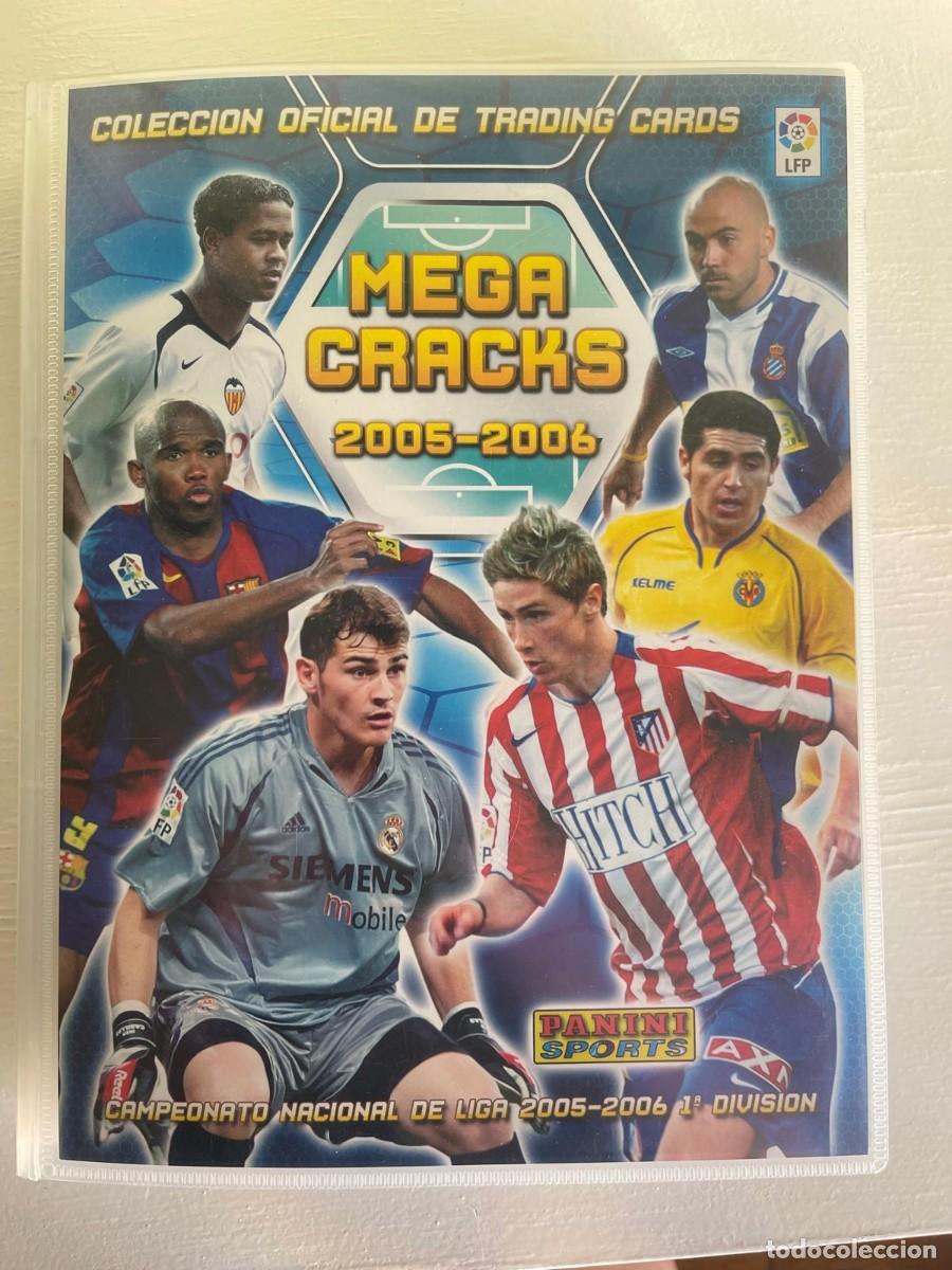 Coleccionismo deportivo: &Aacute;LBUM MEGACRACKS 2005-2006 &ndash; GRAN LOTE DE CROMOS