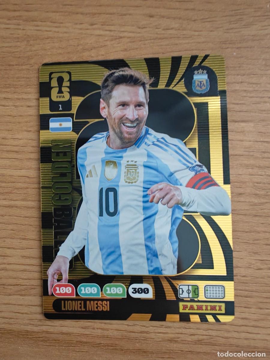 Coleccionismo deportivo: Messi 1 Panini FIFA World Cup 26 Golden Baller Argentina Adrenalyn XL 2026