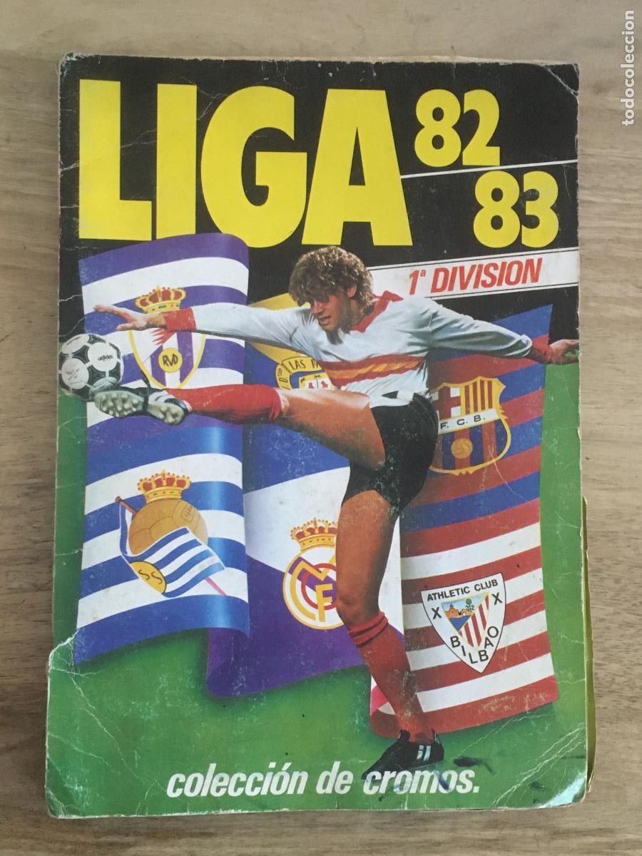 Coleccionismo deportivo: futbol liga 82 83 1982 1983 ediciones este album de cromos incompleto