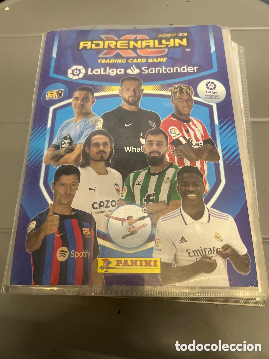 Coleccionismo deportivo: T3/A6/1. &Aacute;LBUM DE CROMOS INCOMPLETO - ADRENALYN 2022- 23 -