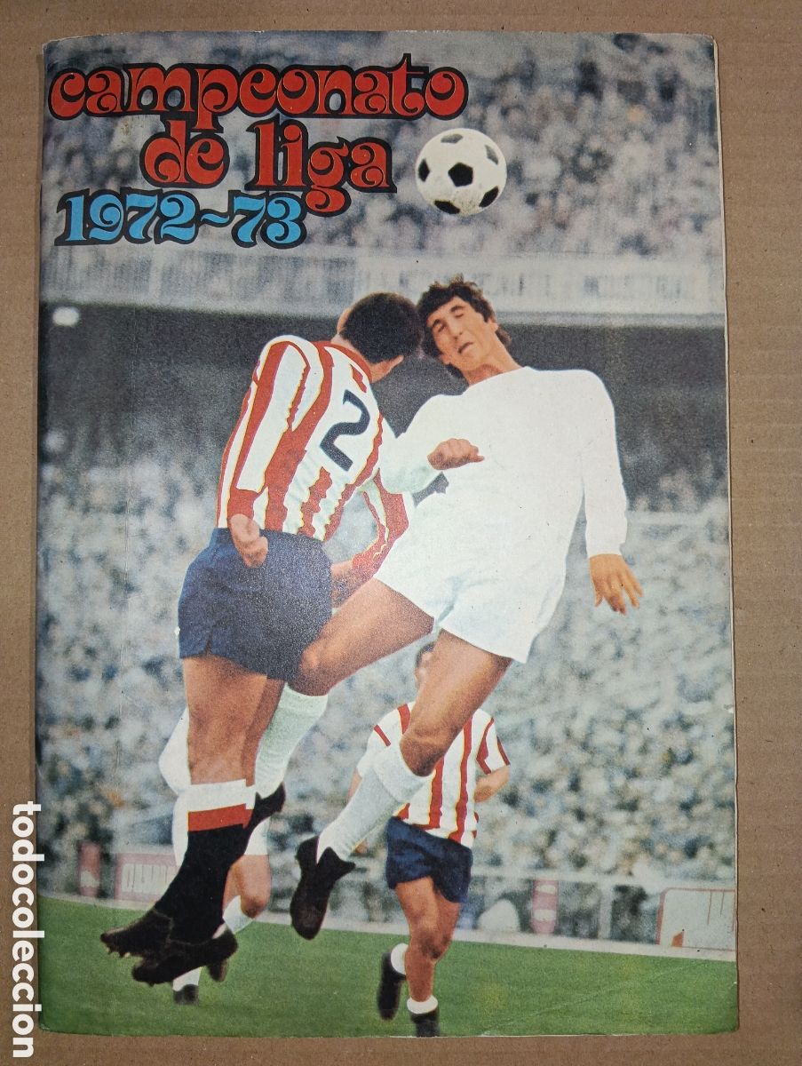 Coleccionismo deportivo: &Aacute;LBUM 1972 73 POSTER CENTRAL FALTAN FICHAJES MUY BUEN ESTADO DISGRA