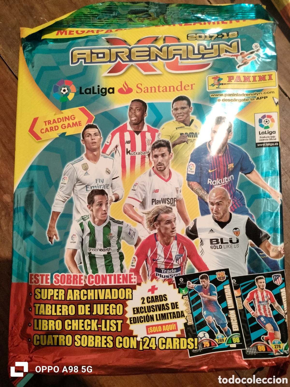 Coleccionismo deportivo: Megapack archivador &aacute;lbum Adrenalyn 2017 2018 17 18 Panini