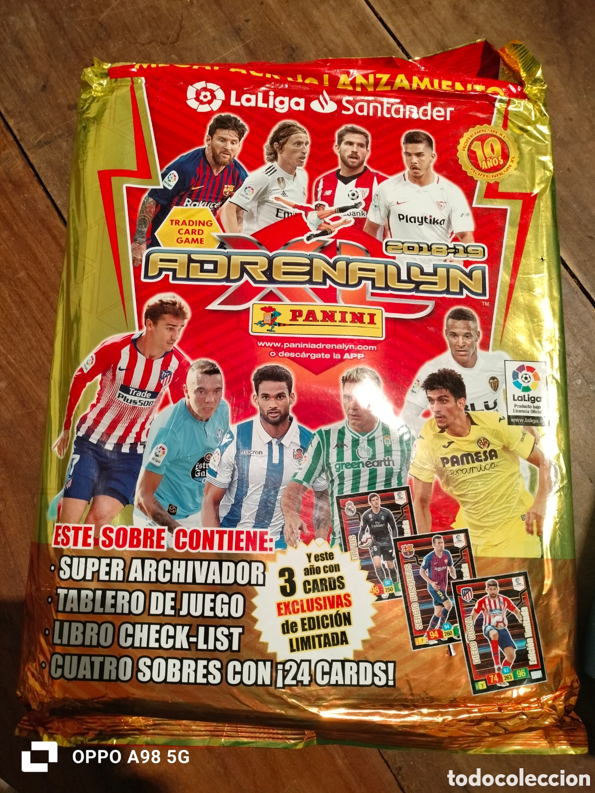 Coleccionismo deportivo: Megapack archivador &aacute;lbum Adrenalyn 2018 2019 18 19 Panini