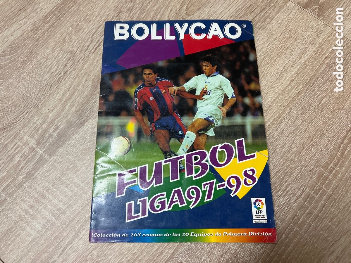 Collezionismo sportivo: 1997 ALBUM FUTBOL BOLLYCAOP INCOMPLETO