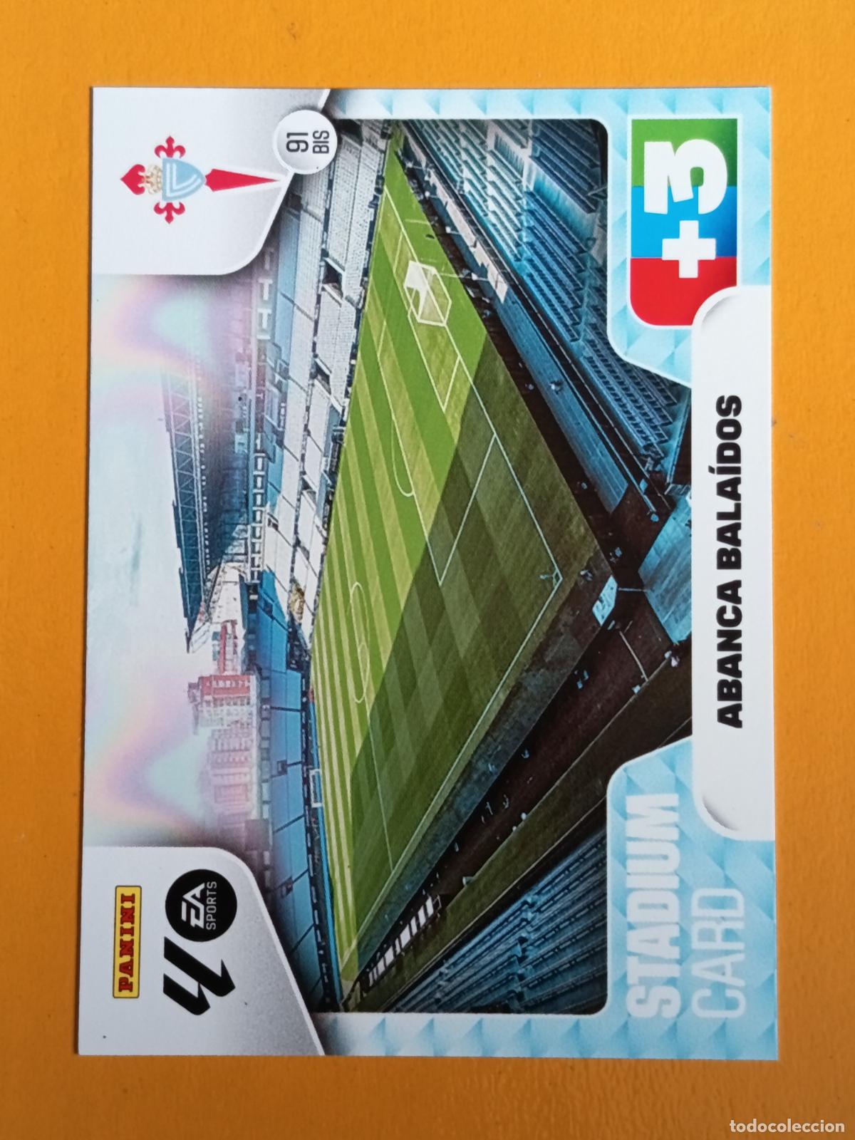 Coleccionismo deportivo: 91 BIS CARD STADIUM. REAL CLUB CELTA DE VIGO. ADRENALYN XL 2025-26