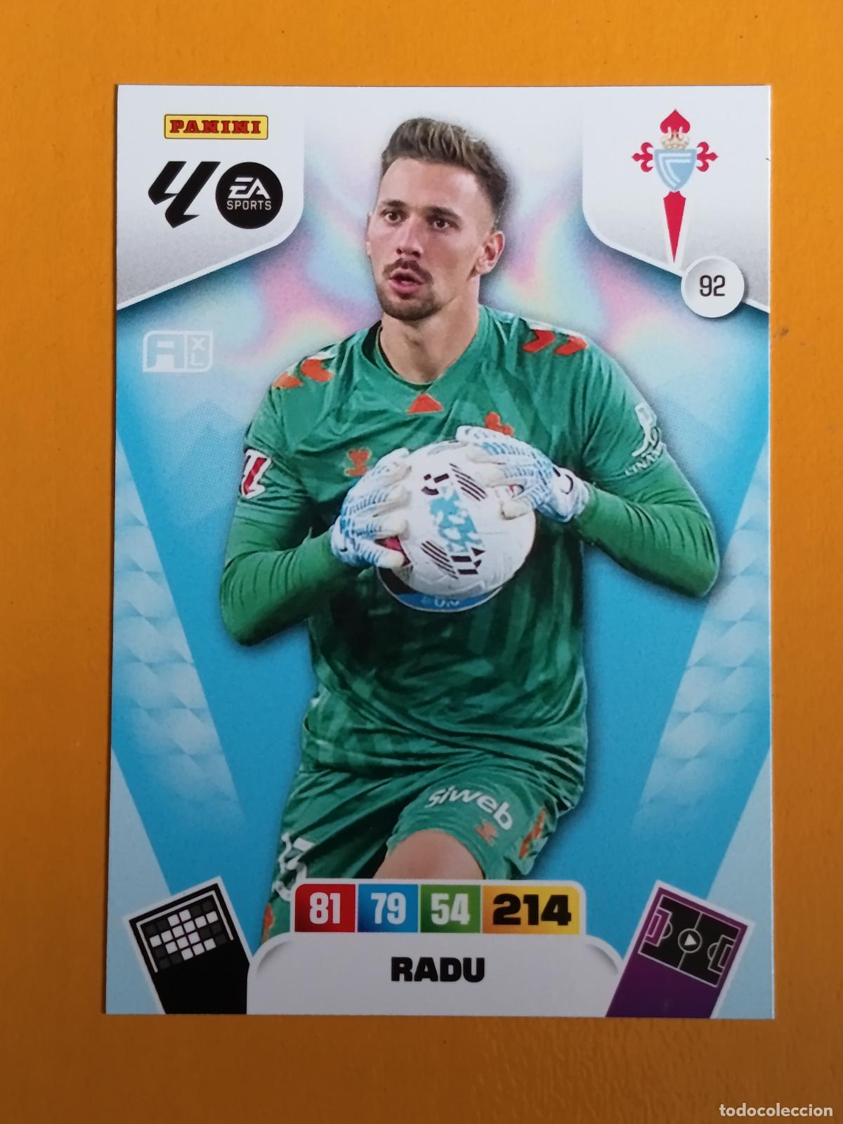 Coleccionismo deportivo: 92 RADU. REAL CLUB CELTA DE VIGO. ADRENALYN XL 2025-26