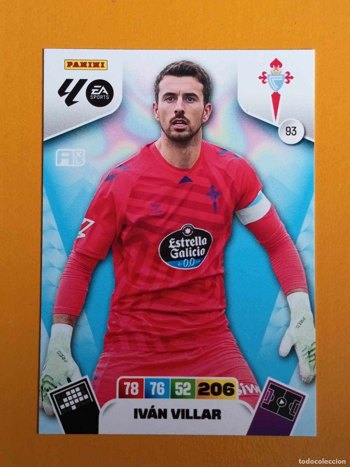 Coleccionismo deportivo: 93 IV&Aacute;N VILLAR. REAL CLUB CELTA DE VIGO. ADRENALYN XL 2025-26