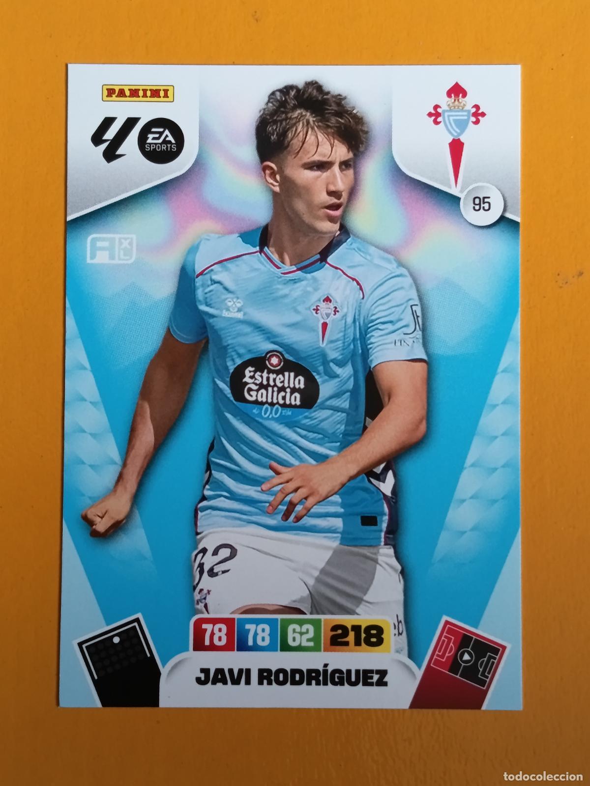 Coleccionismo deportivo: 95 JAVI RODR&Iacute;GUEZ. REAL CLUB CELTA DE VIGO. ADRENALYN XL 2025-26