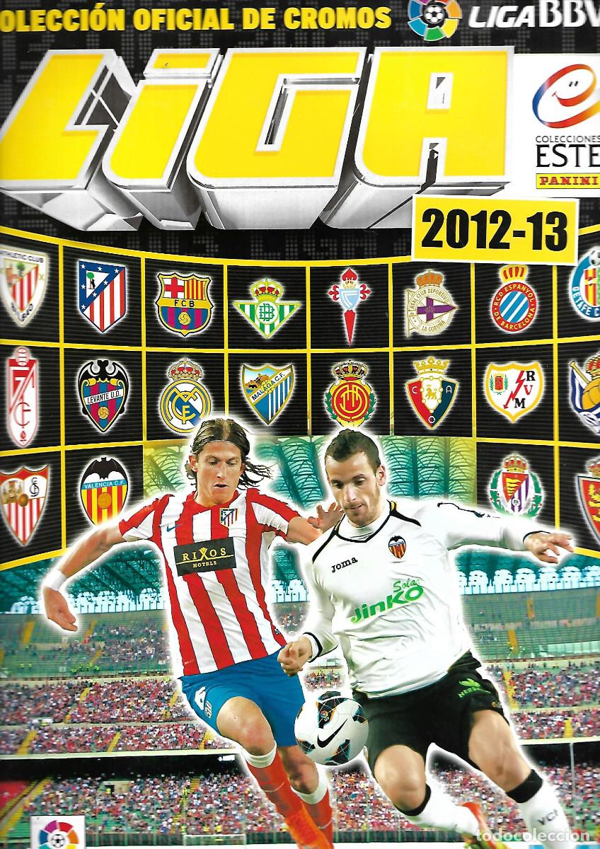 Coleccionismo deportivo: ALBUM DE LA LIGA 2012-13 CON 105 CROMOS