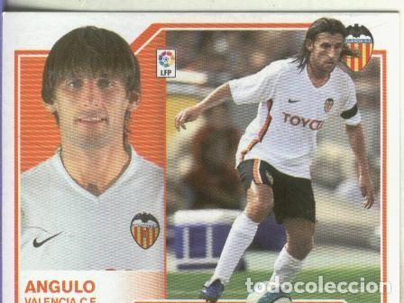 Coleccionismo deportivo: Cromo: Liga 07-08: Angulo del Valencia - Varios