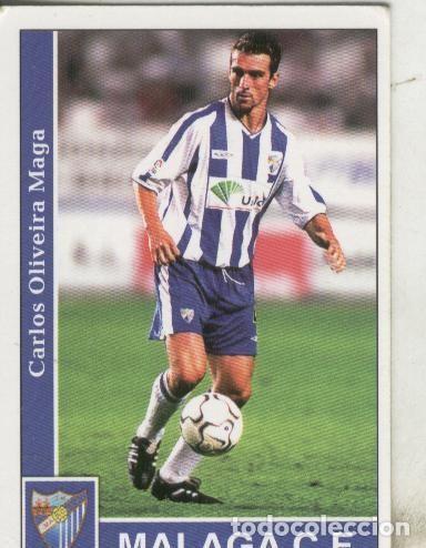 Coleccionismo deportivo: Cromos: Liga 2002: Malaga: Litos - Varios