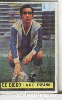 Collectionnisme sportif: Cromos: Chicle Sanber: liga 74-75: De Deigo del Espa&ntilde;ol - Varios