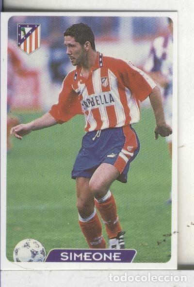 Collezionismo sportivo: Cromos: Super Futbol liga 96: At.Madrid: Simeone - Varios
