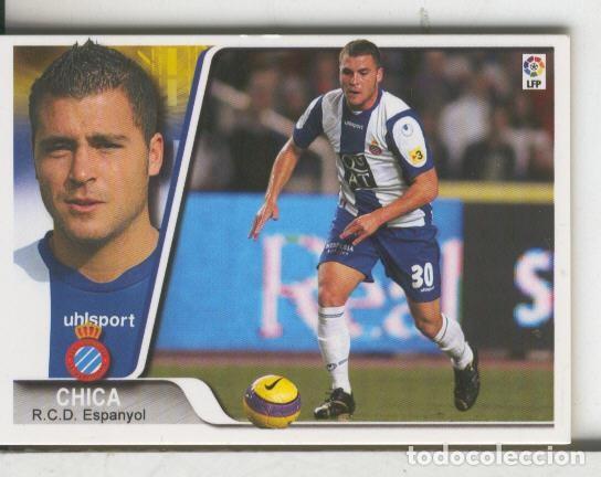 Sports collectibles: Cromos: Liga 2007-2008: R.C.D.Espanyol numero 187: chica - Varios
