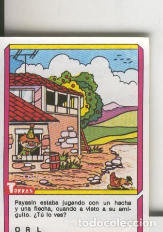 Sports collectibles: Cromo: Quien dijo, coleccion recreativa de chocolates Torras numero 27 - Varios