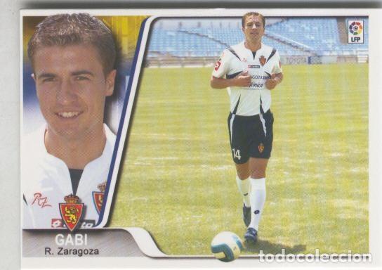 Coleccionismo deportivo: Cromo Liga 2007-2008: R.Zaragoza. numero 101: Gabi - Varios