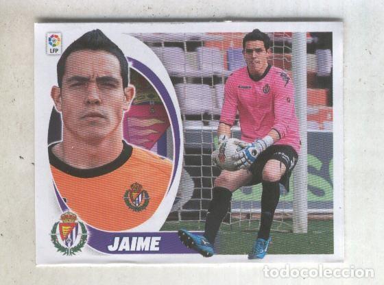 Sammelleidenschaft Sport: Cromos Liga BBVA 2012-2013: R.Valladolid C.F. numero 01: Jaime - Varios
