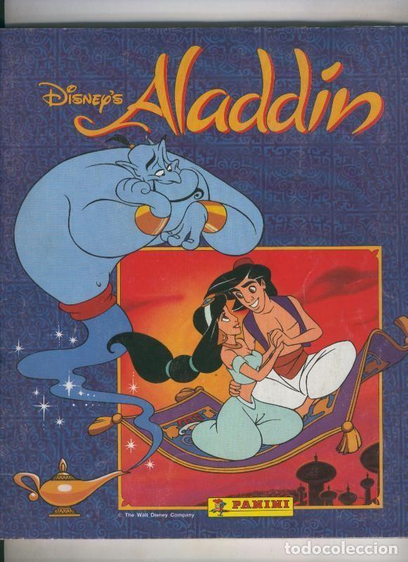 Collectionnisme sportif: Album de cromos: Aladdin - Walt Disneys