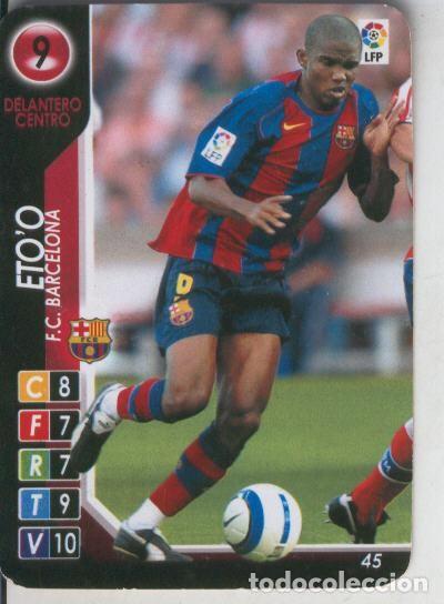 Sammelleidenschaft Sport: Derby Total 2004-2005: F.C.Barcelona numero 09: Eto&acute;o - Varios