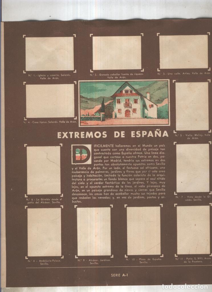 Coleccionismo deportivo: Cromo Gallina Blanca segundo album: Extremos de Espa&ntilde;a - Varios