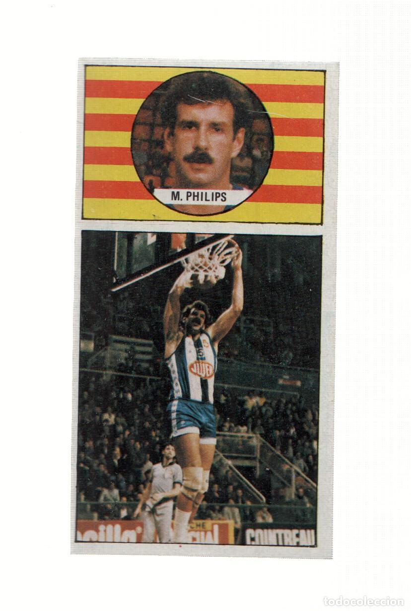 Coleccionismo deportivo: Cromo: Baloncesto 1986-1987: numero 068: MIke Philips del Espa&ntilde;ol