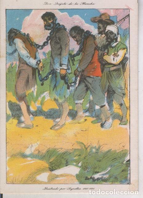 Collezionismo sportivo: Chocolates Amatller: Don Quijote de la Mancha capitulo 22 ilustracion 20 - Varios