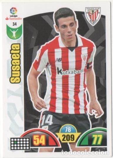 Sammelleidenschaft Sport: Cromo E00607: Album 2-Trading Car Game 2017-18, Susaeta: At.C. Bilbao. Delantero - LFP