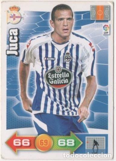 Collectionnisme sportif: Cromo E00576: Album 2-Trading Car Game 2010-11, Juca: R.C.D La Coru&ntilde;a. Medio - LFP