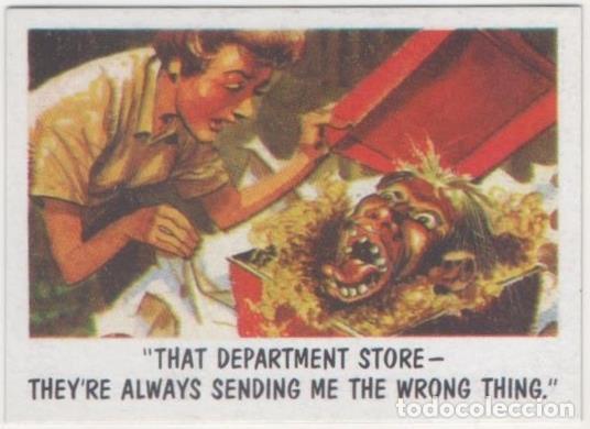 Colecionismo desportivo: Cromo E01002: Album 3-You'll Die Laughing, Card n&ordm; 43 - Jack Davis