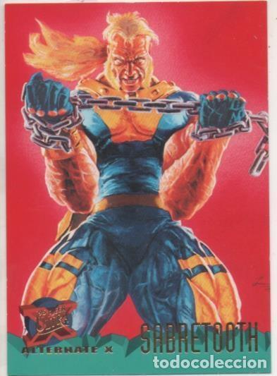 Coleccionismo deportivo: Cromo E001203: Trading Cards '95 Fleer Ultra n&ordm; 63. X-Men, Alternative X-Sabretooth - Luis Perez
