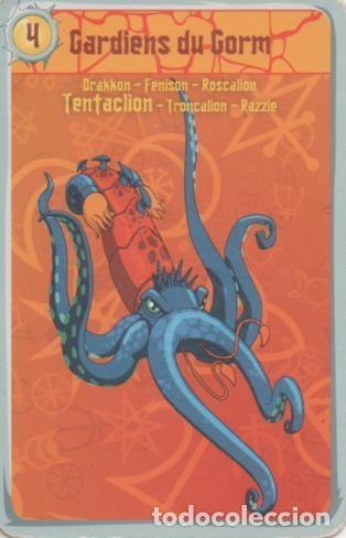 Coleccionismo deportivo: Cromo E001342: Trading Cards. Gormiti. 4 Gardiens du Gorm - NULL