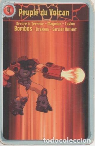 Coleccionismo deportivo: Cromo E001336: Trading Cards.Gormiti. 3 Peuple du Volcan - NULL