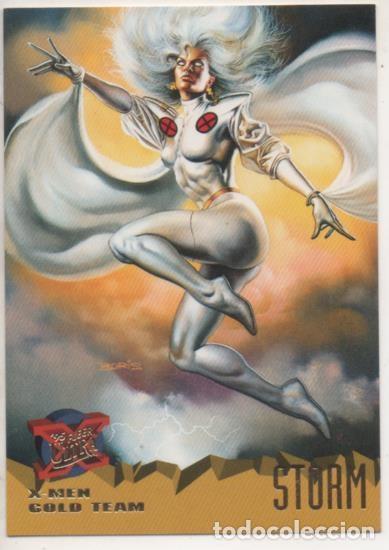 Sammelleidenschaft Sport: Cromo E001234: Trading Cards '95 Fleer Ultra n&ordm; 104. X-Men, Glod Team-Storm - Boris Vallejo