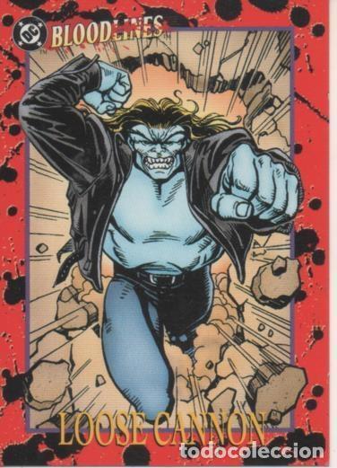 Collectionnisme sportif: Cromo E002202: Trading Cards: DC Bloodline n&ordm; 62. Loose Cannon - Varios
